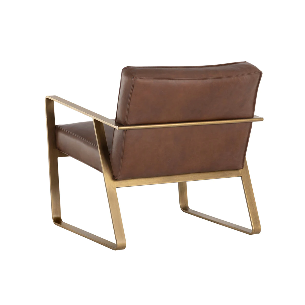 kristoffer lounge chair by sunpan brown back side 
