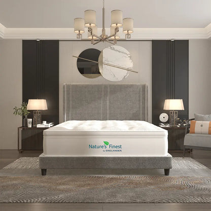 Nature's Finest Euro Top Mattress by Englander - Front view