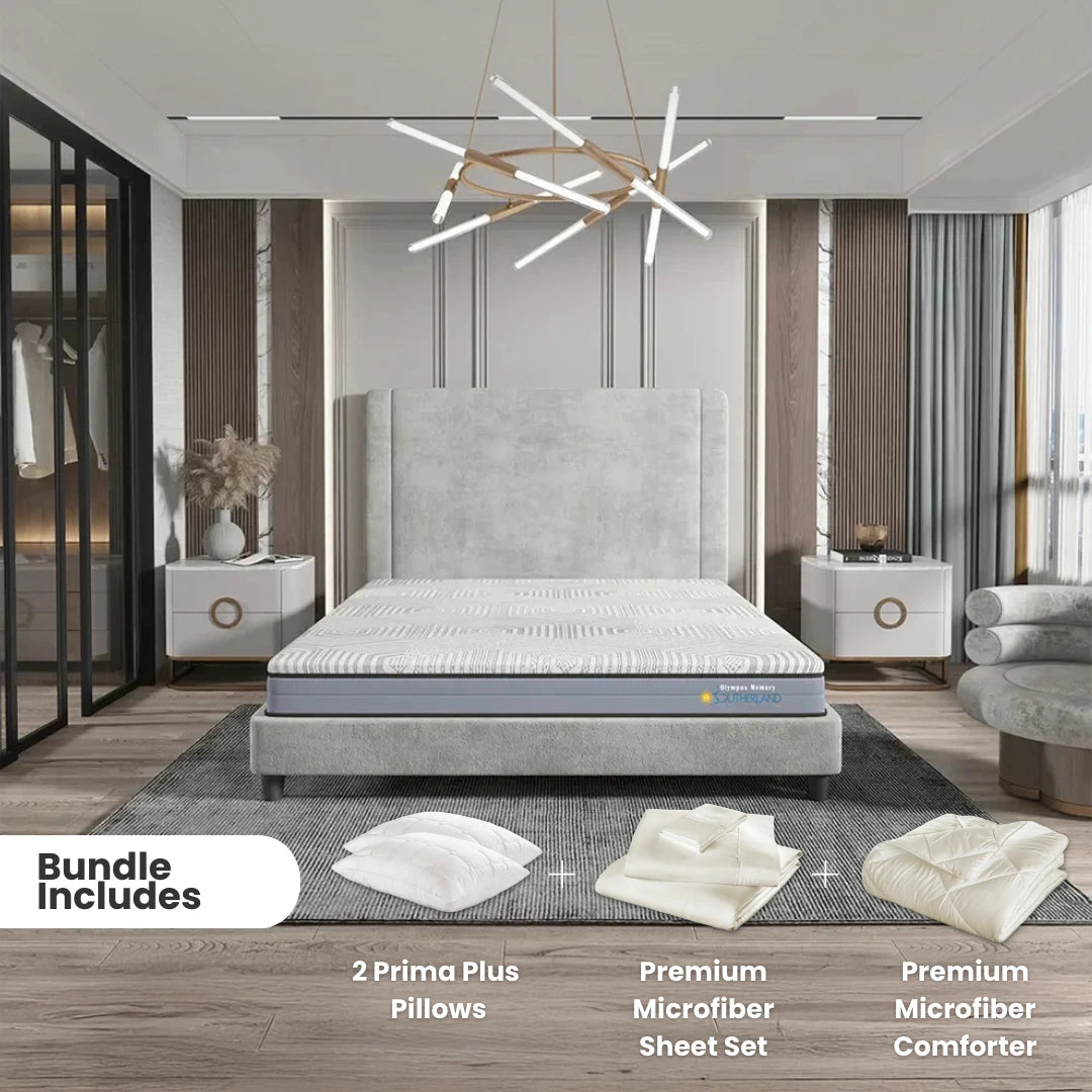 premium sleep bundle - olympus mattress + premium sleep kit