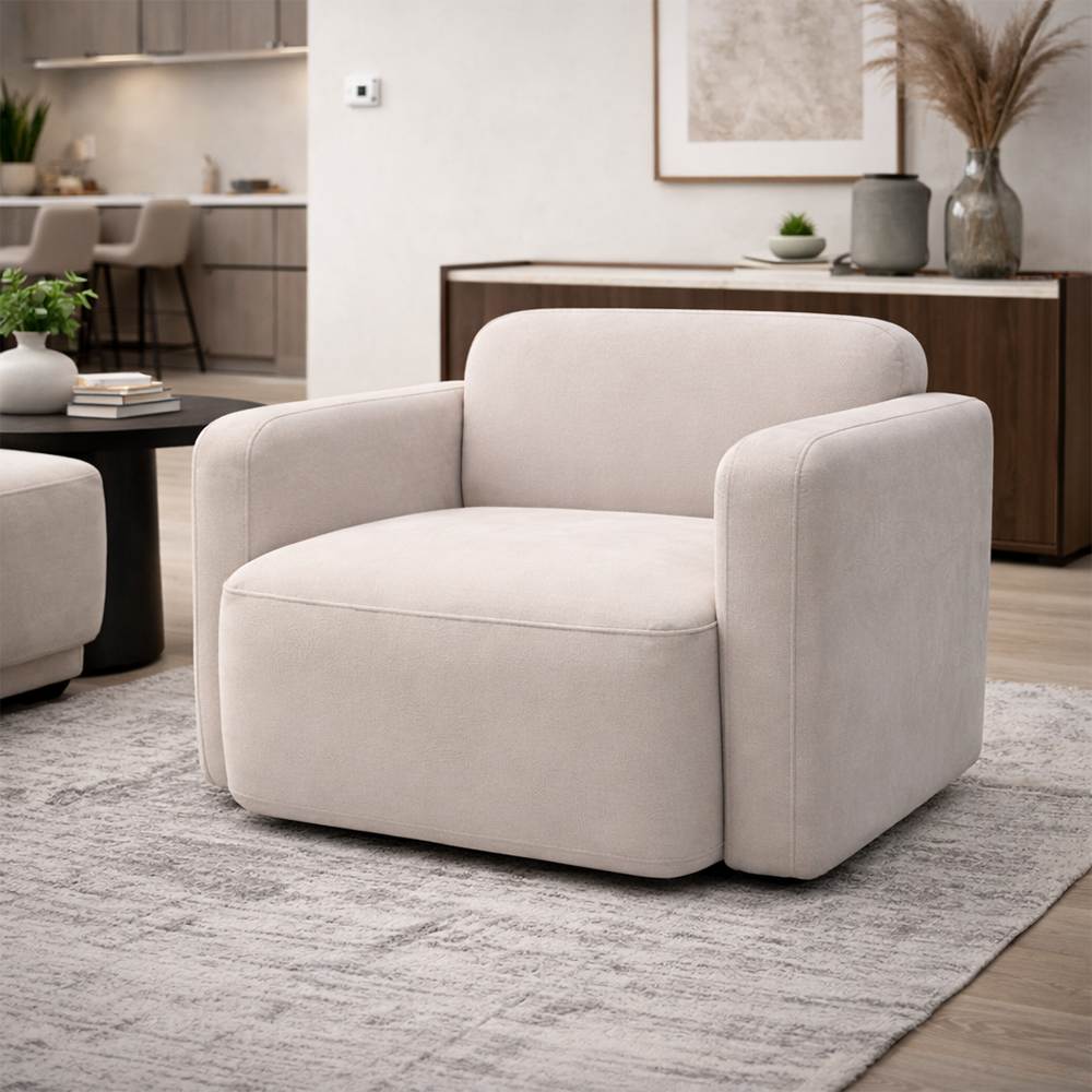 P033 Swivel Armchair by Chateau d'Ax Italia