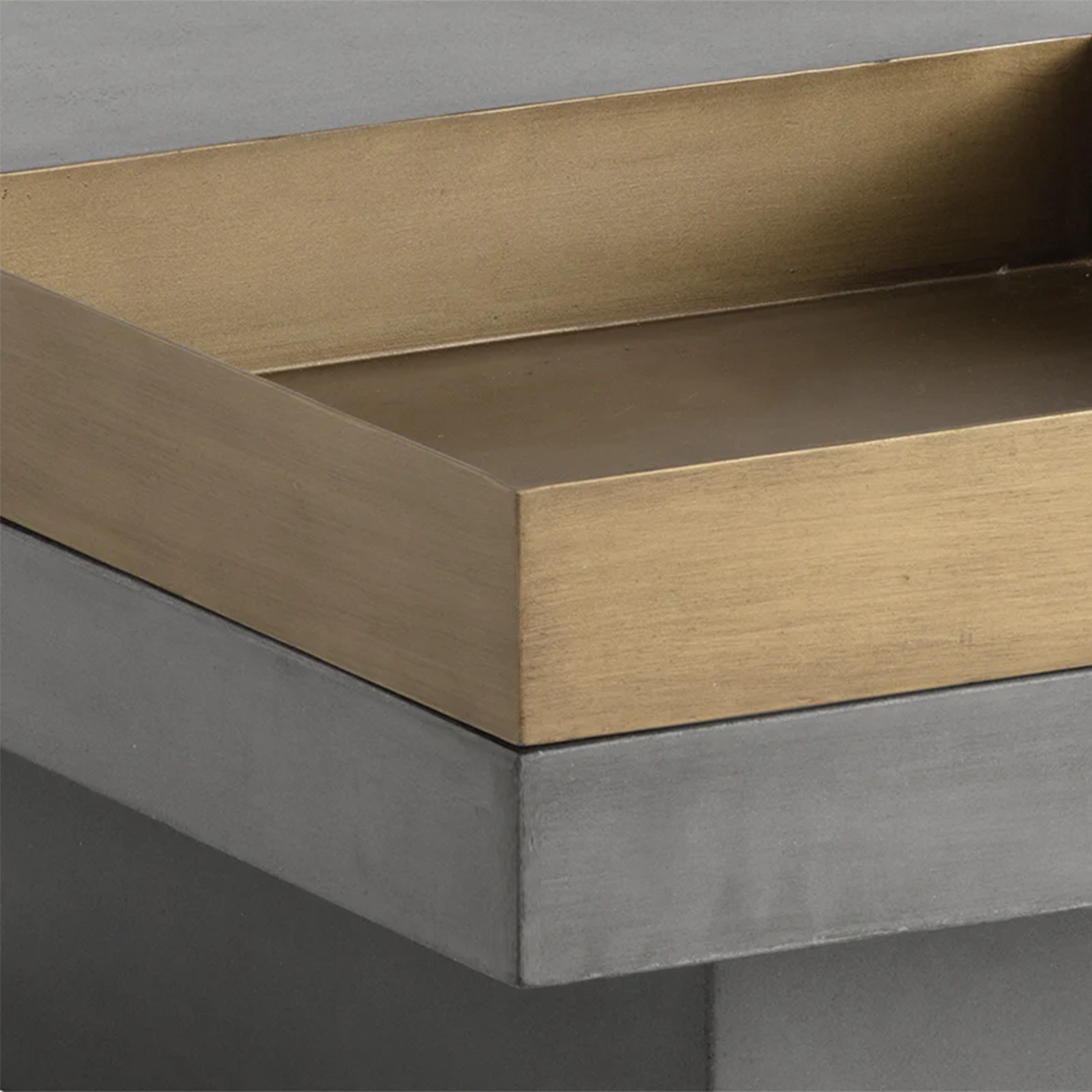 Quill Square Coffee Table by Sunpan Square Close Image of the Material