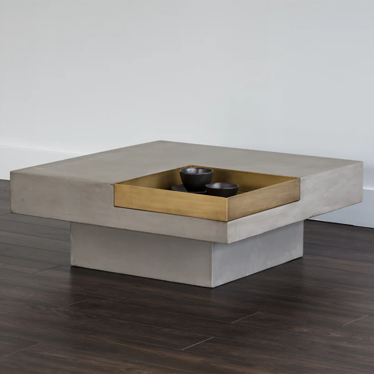 Quill Square Coffee Table by Sunpan