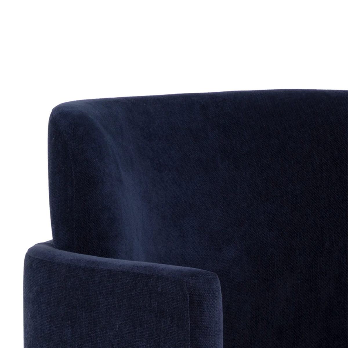 Richie Dining Armchair Blue, Close Image of the Material