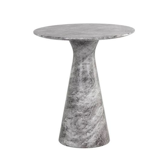 طاولة طاولة شيلبورن ذات مظهر رخامي من سنبان جراي