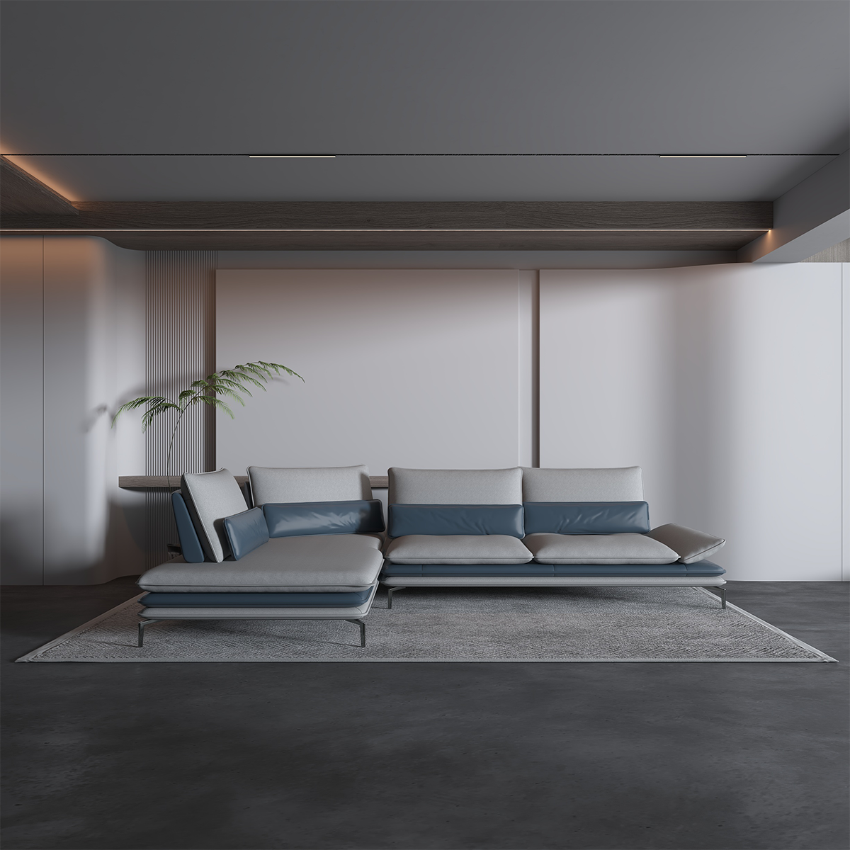 suzuka sofa - chateau d'ax - lifestyle image