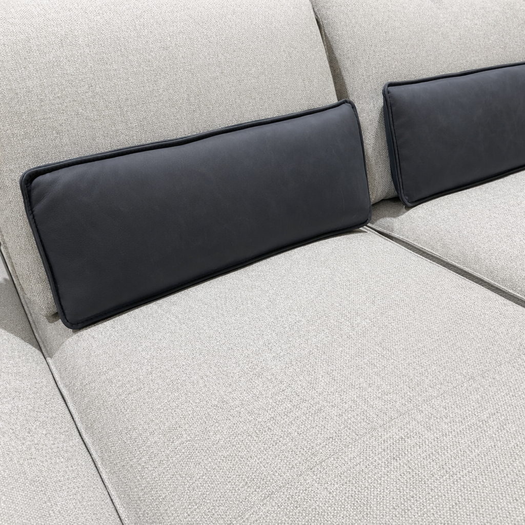 Suzuka 2 Seater Sofa with Left Chaise Lounge by Chateau d'Ax Italia