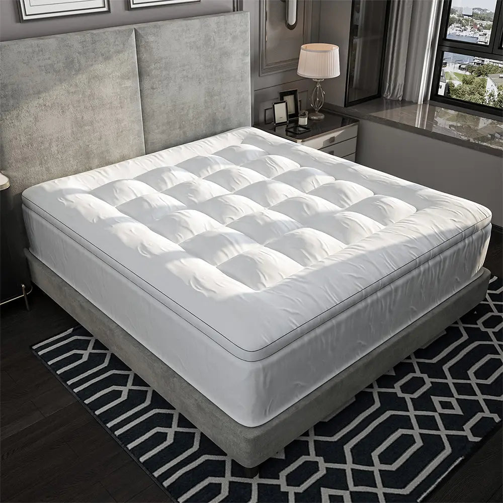 nevada - super soft fitted mattress topper by southerland