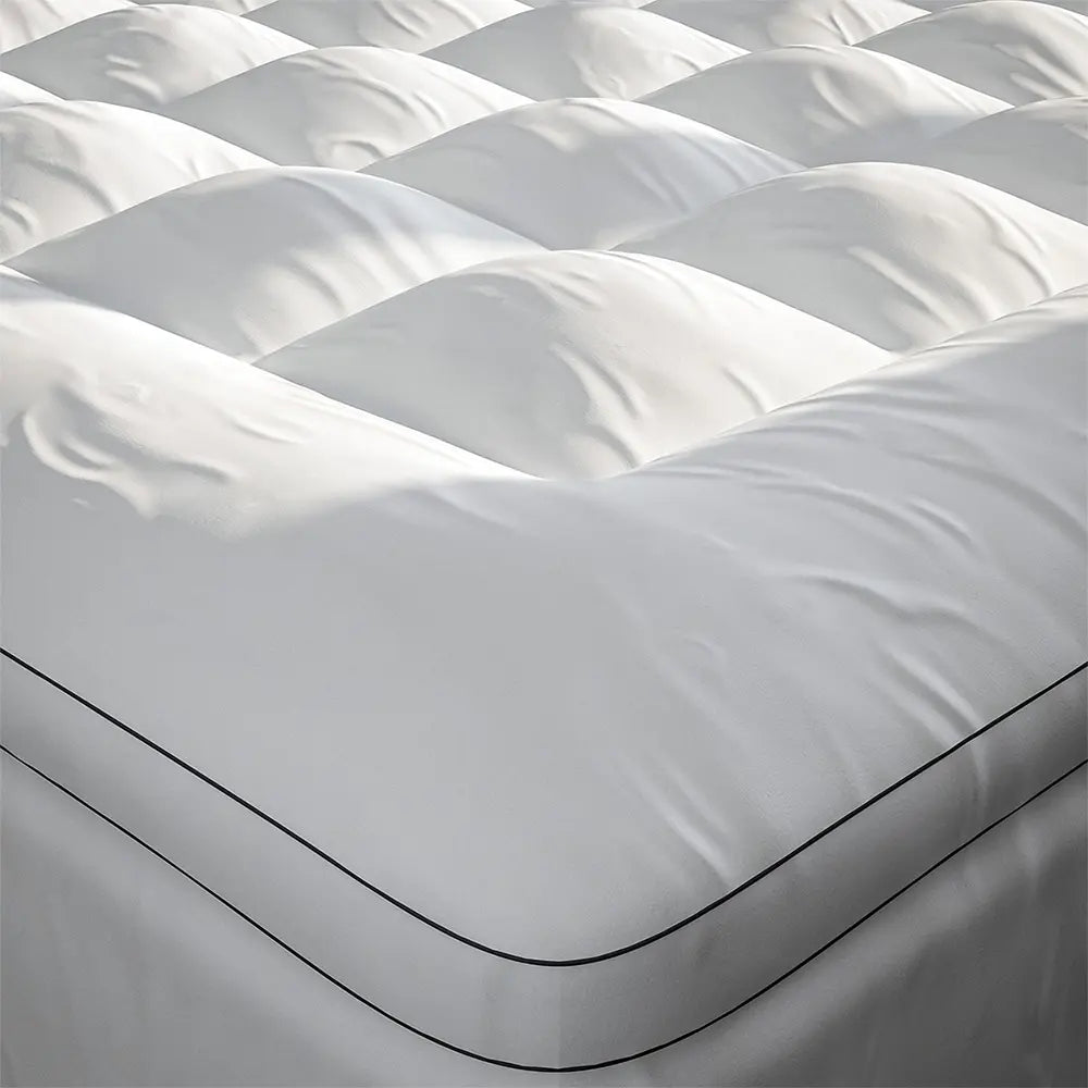 nevada - super soft fitted mattress topper by southerland