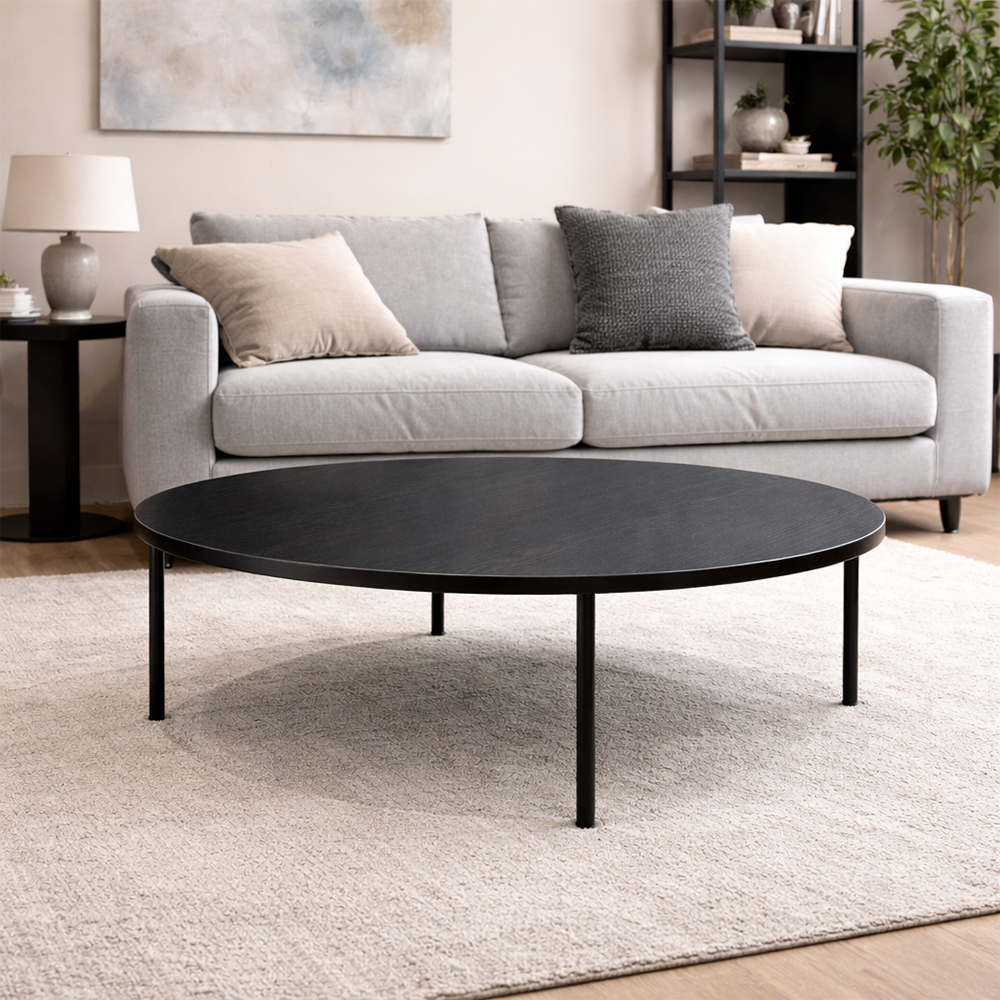 Triangolo Round Low Coffee Table by Chateau d'Ax Italia