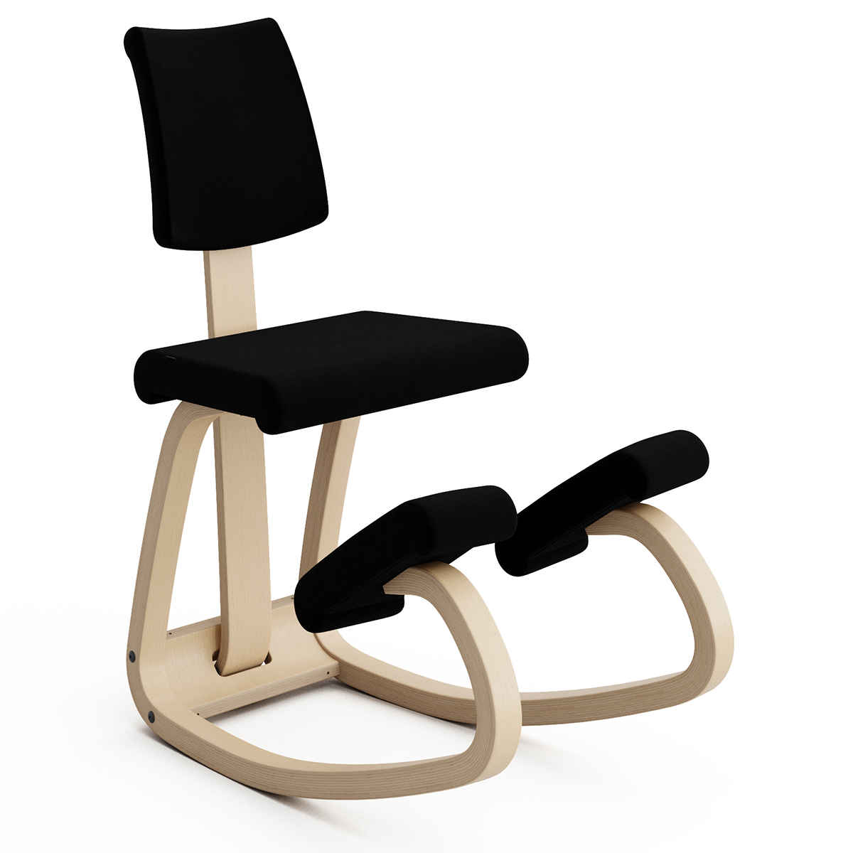 Variable Plus Chair by Varier Black wood