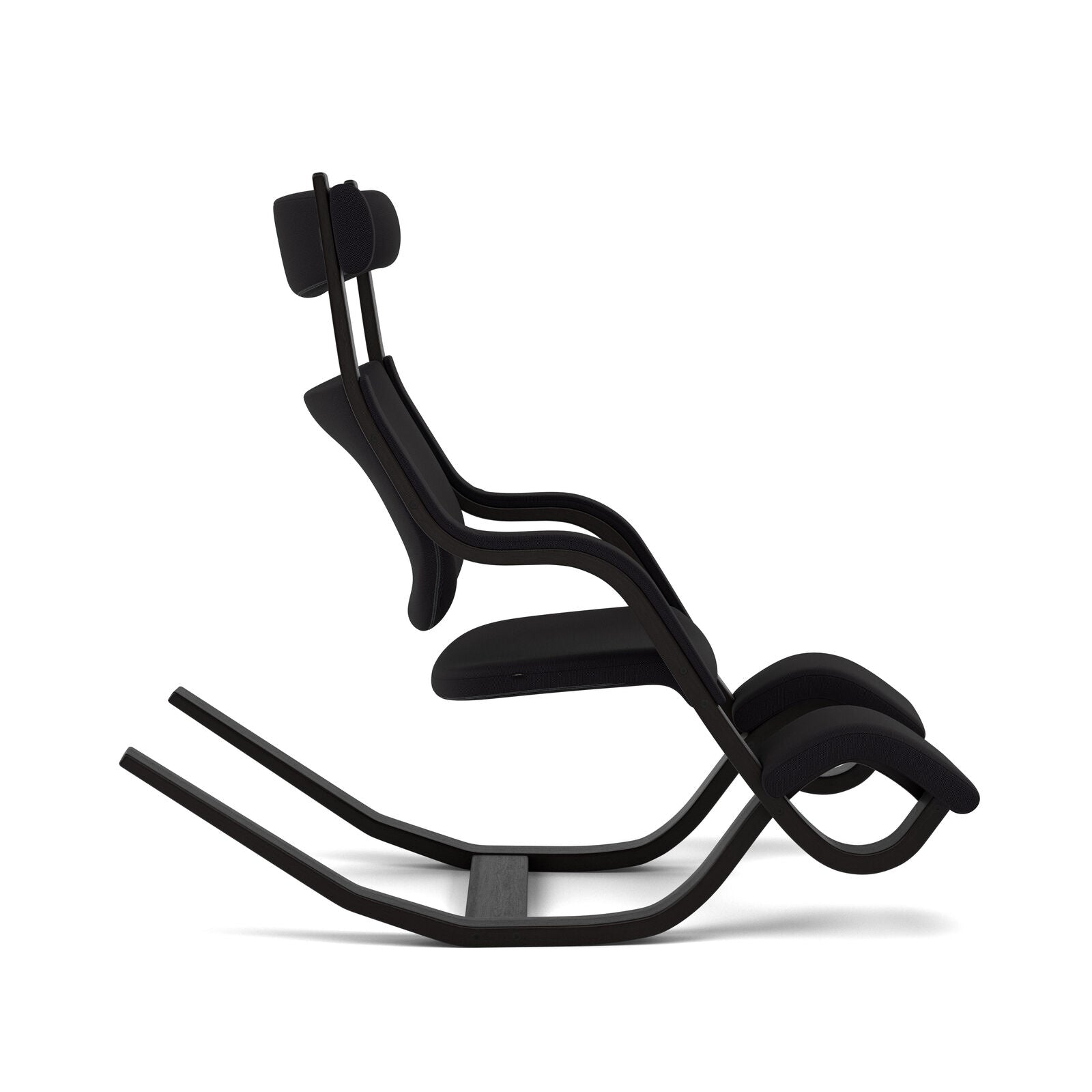 Gravity Chair by Varier - Side View - Black