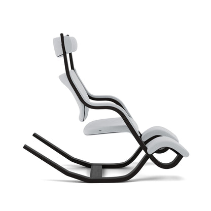 Gravity Chair by Varier - Side View - Light Grey
