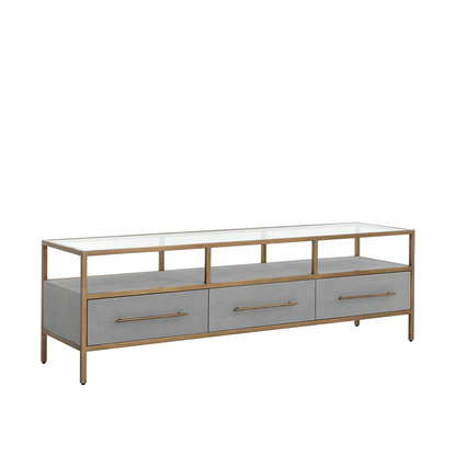 Venice Media Console and Cabinet by Sunpan