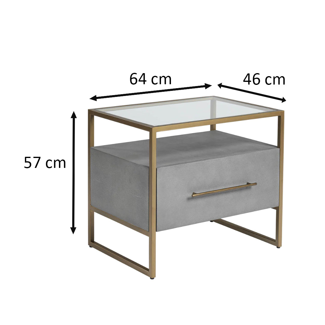 venice nightstand by sunpan dimensions