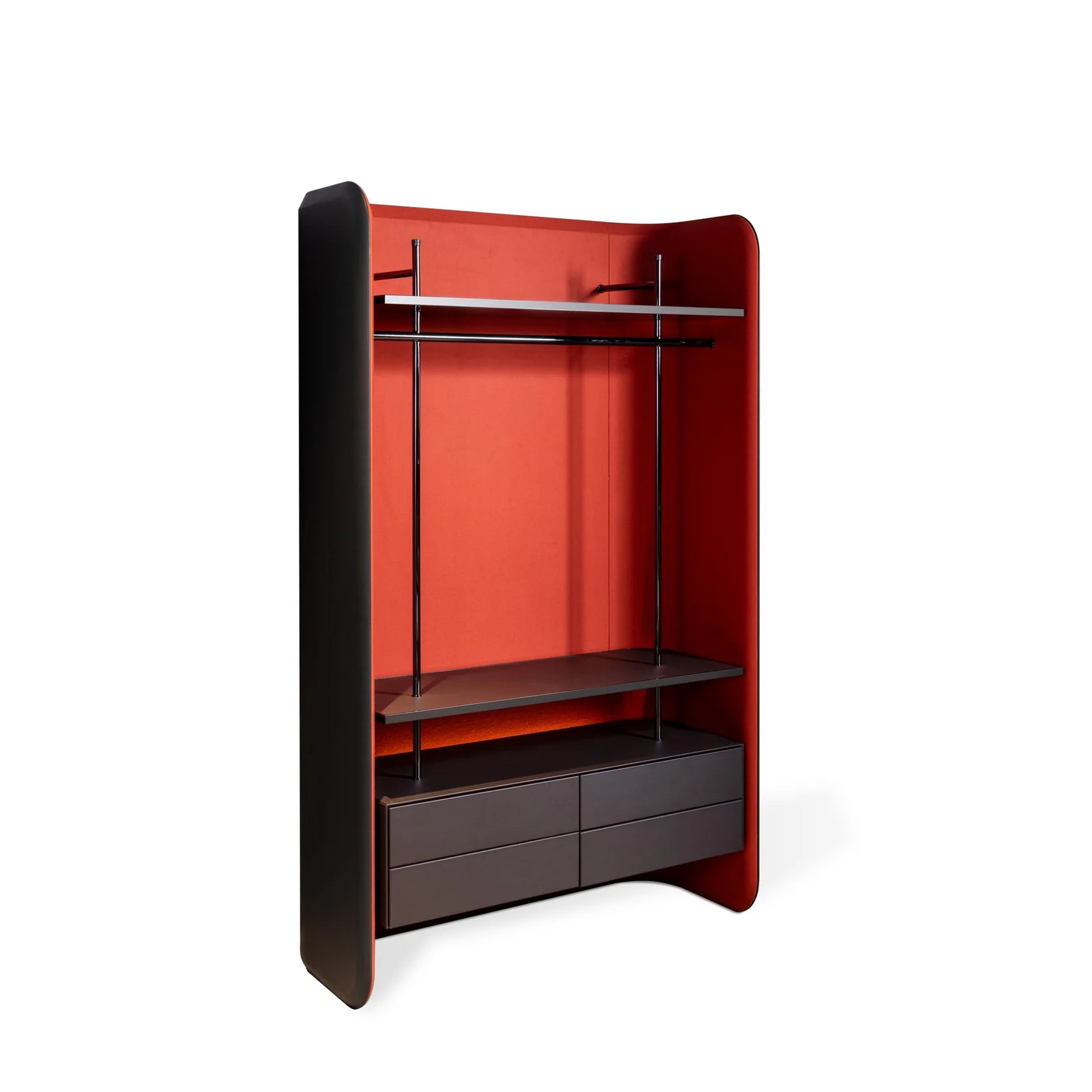 Linden clothes rack cabinet by Bentley Home