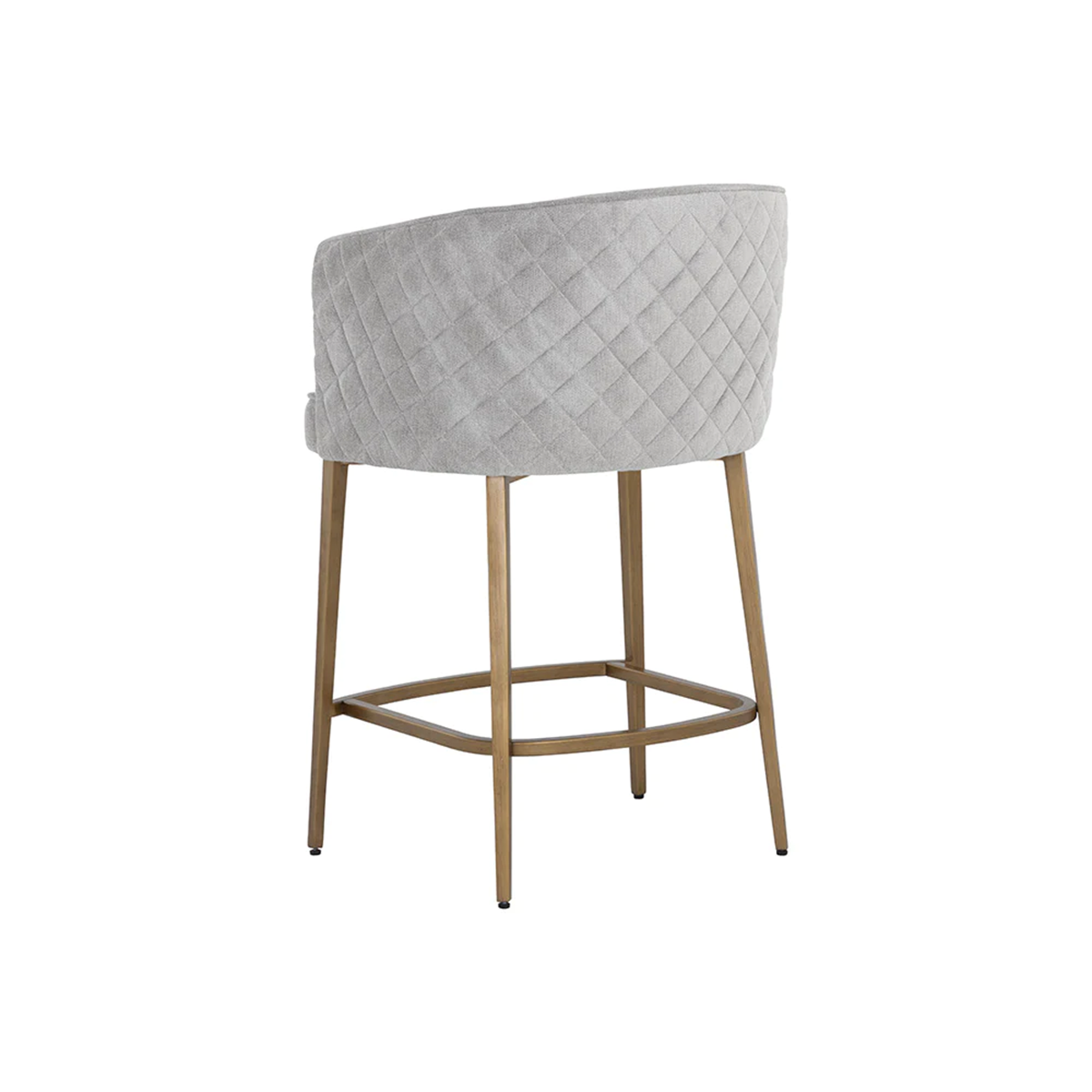 Cornella Counter Stool by Sunpan view from the back of the Stool