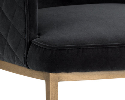 Cornella Lounge Chair by Sunpan material closeup image 2