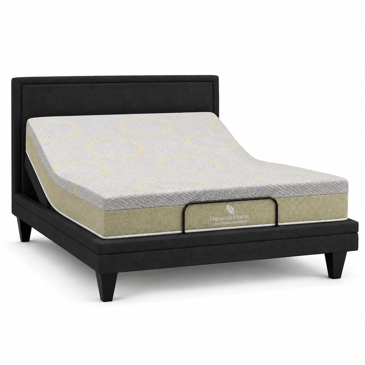 ErgoExpanding Adjustable Bed + Nature's Finest Plush Mattress