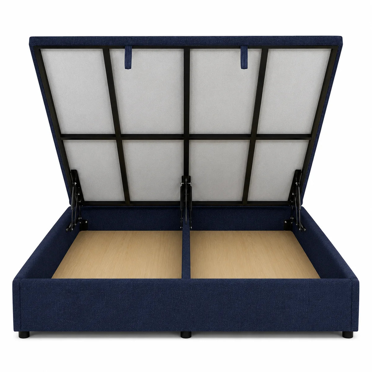 Philosopher's Bed with Storage Textured Two Tone by The Mattress Store