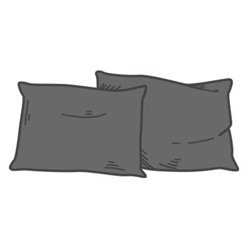 Pillow Icon Carton