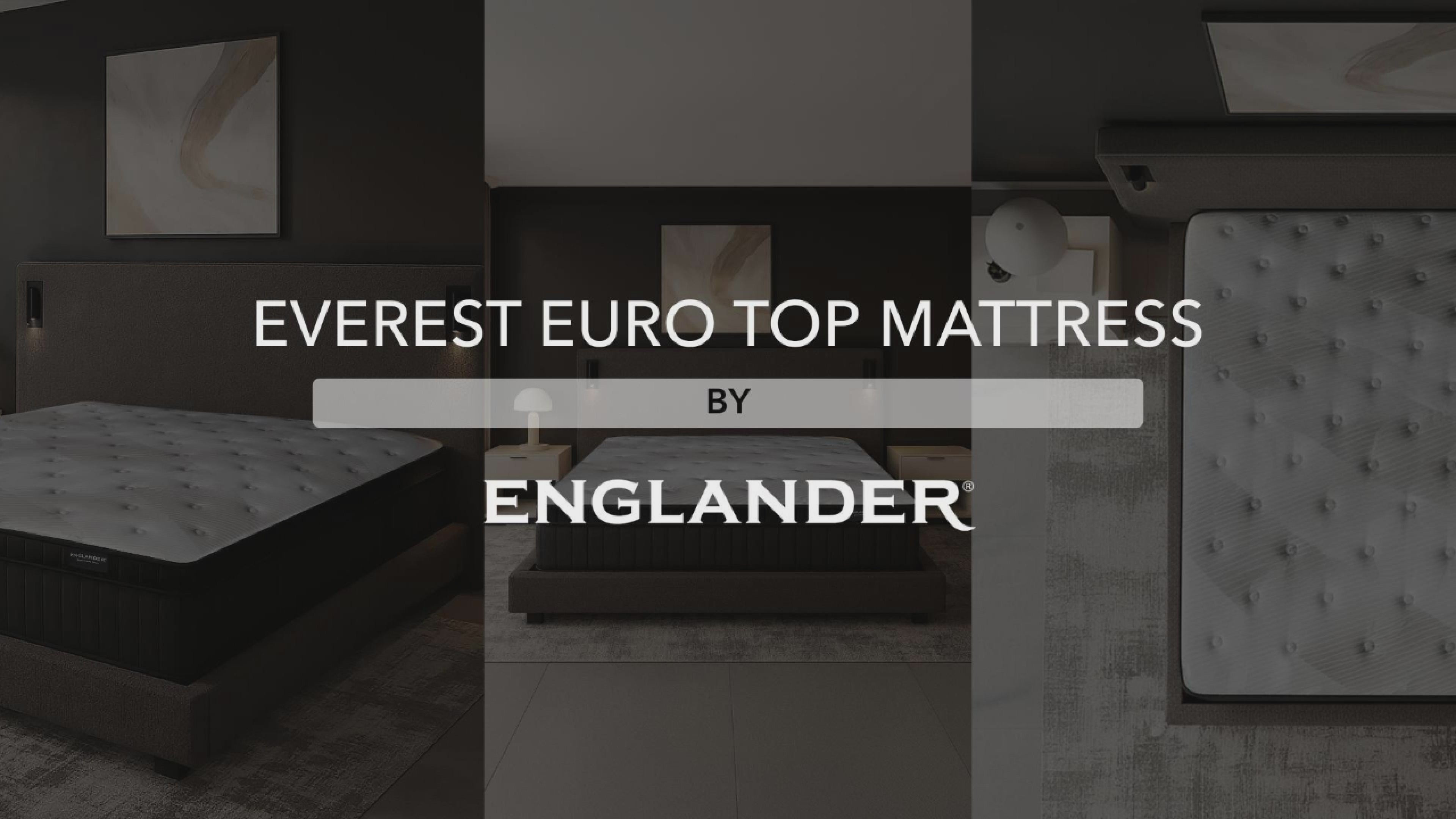 Everest Euro Top Mattress by Englander