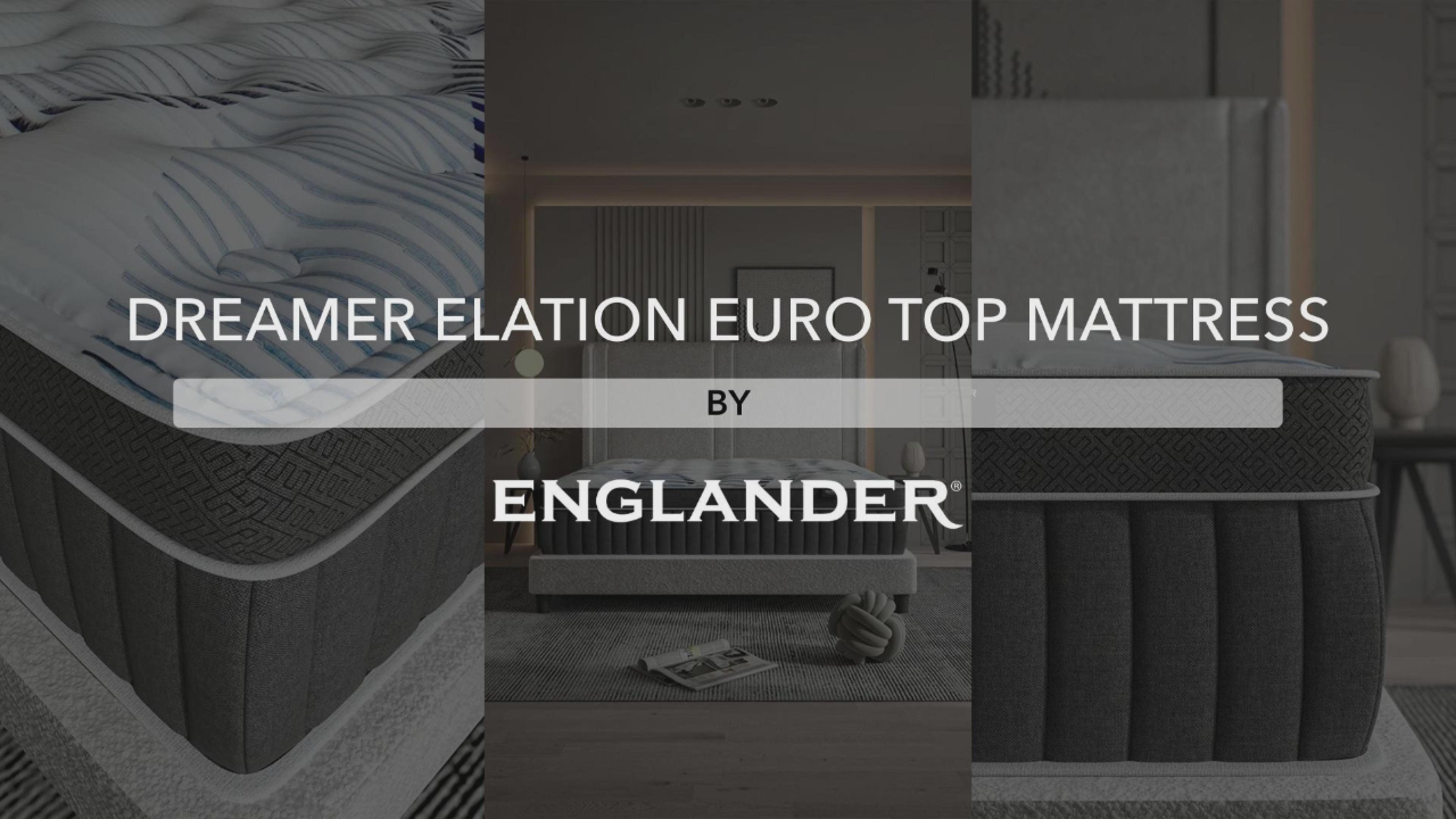 Dreamer Elation Euro Top Mattress by Englander
