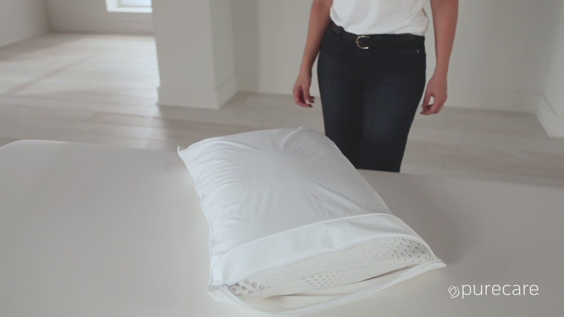 Frio Cooling Pillow Protector by Purecare Video