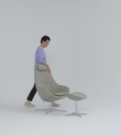 Kokon with Footrest Chair by Varier - Video