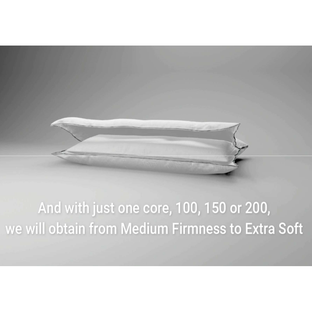 ergoseven pillow by ferdown - options from medium firmness to extra soft