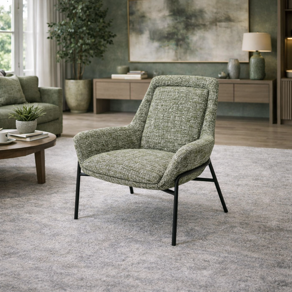 Sofy Arm Chair Green by Chateau d'Ax Italia