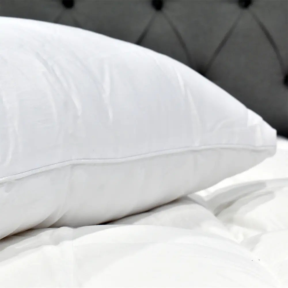 super soft pillow by englander - close view