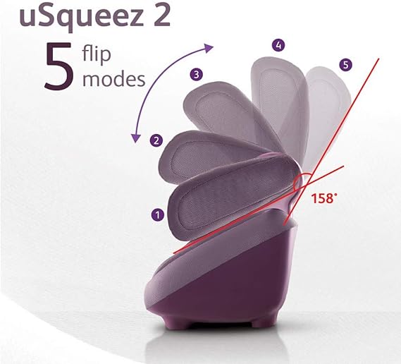 uSqueez 2 Leg Massager modes