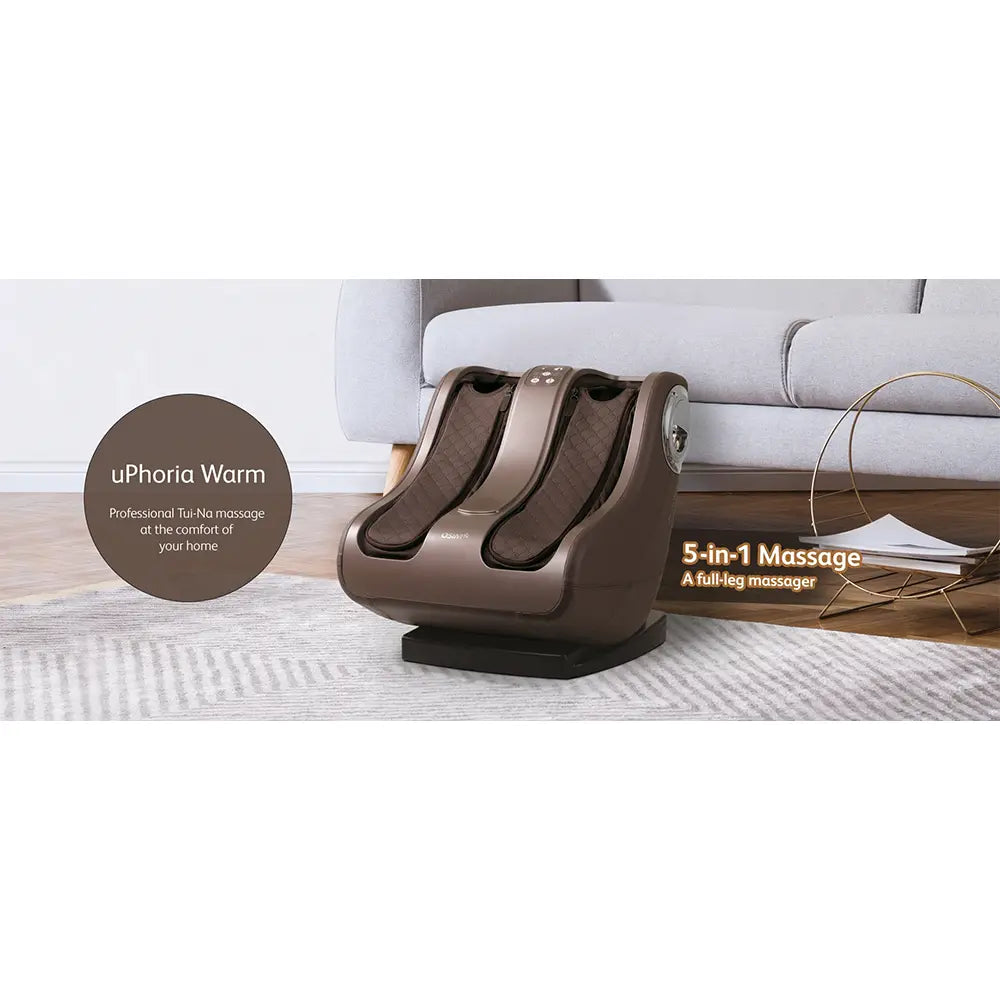 uphoria warm foot massager banner